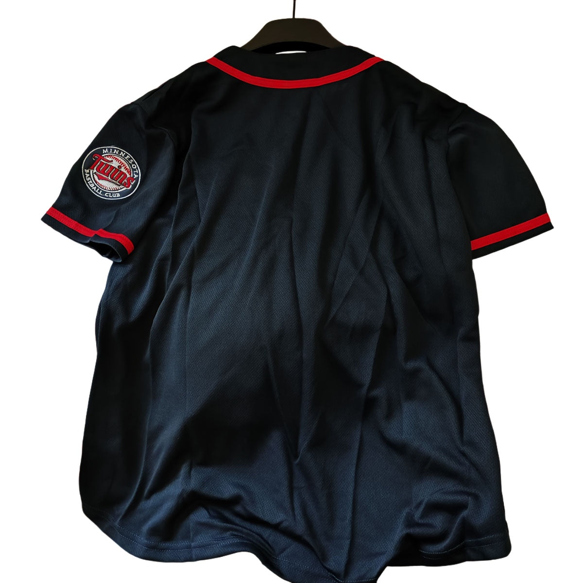 American Youth Baseball Jersey Short-sleeved Embroidered Hiphop Sports Top