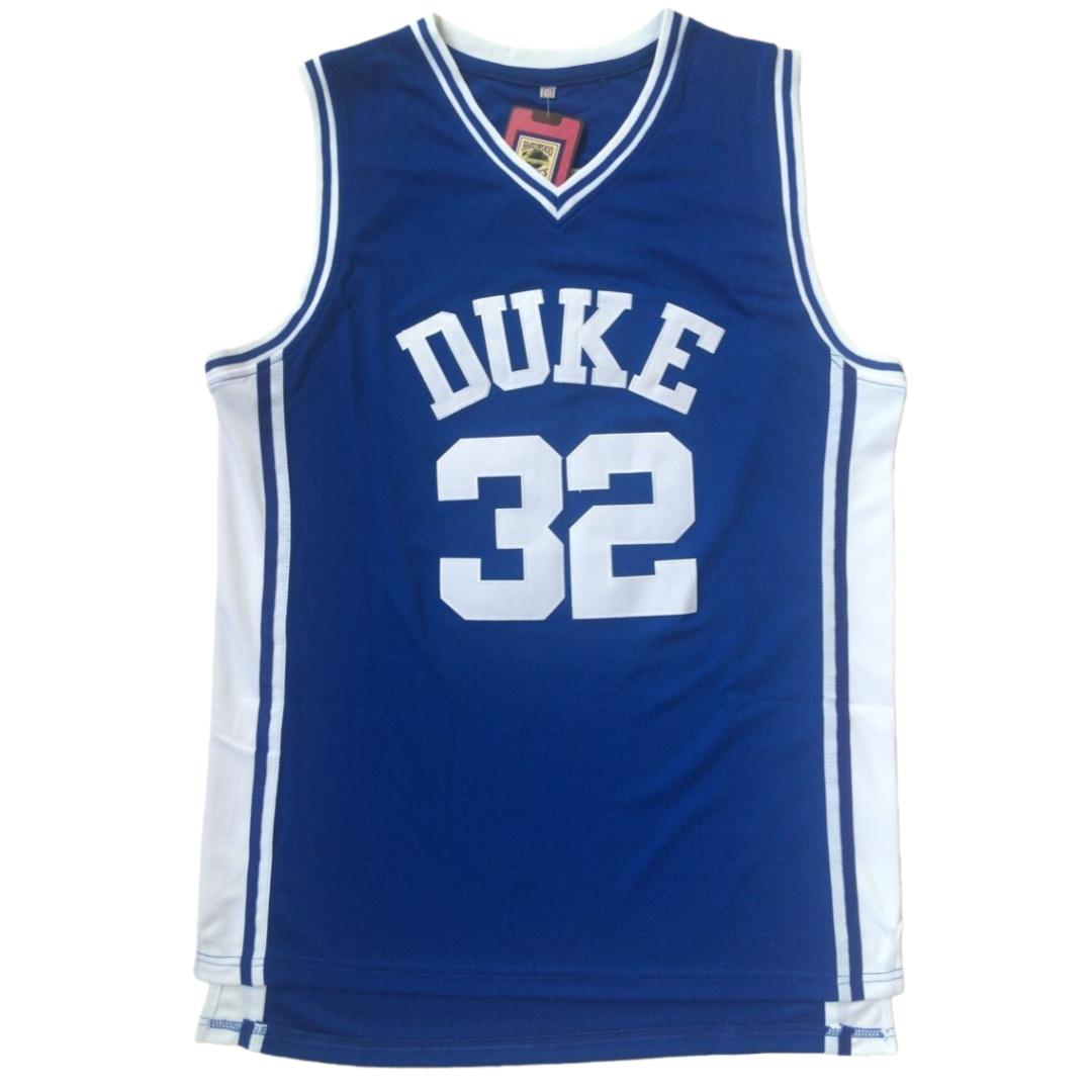 Christian Laettner #32 Duke Blue Devils College Throwback Basketball Jersey