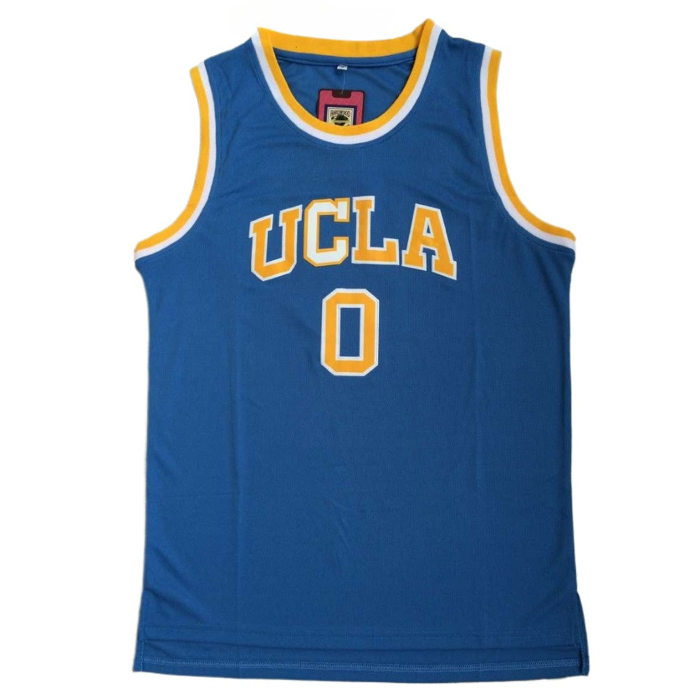 Retro Russell Westbrook #0 UCLA College Basketball Jersey – Blue