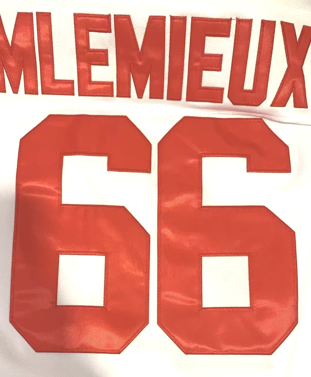 Mario Lemieux #66 Team Canada Hockey jersey - White