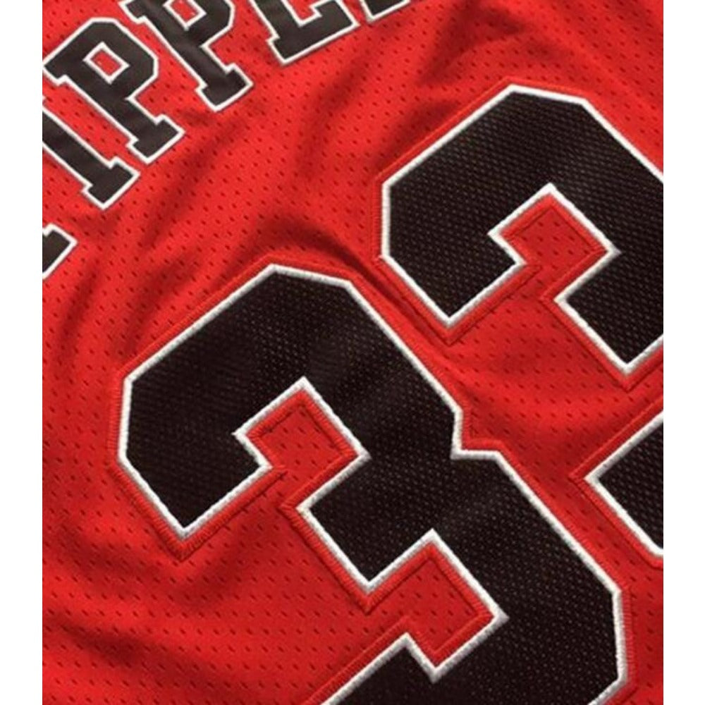 Premium Custom Embroidered Retro Swim man Chicago Basketball Jersey