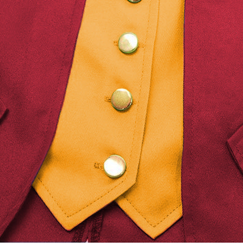 Men Retro Steampunk Retro Coat Clown Cosplay Costume Jacket Tuxedo