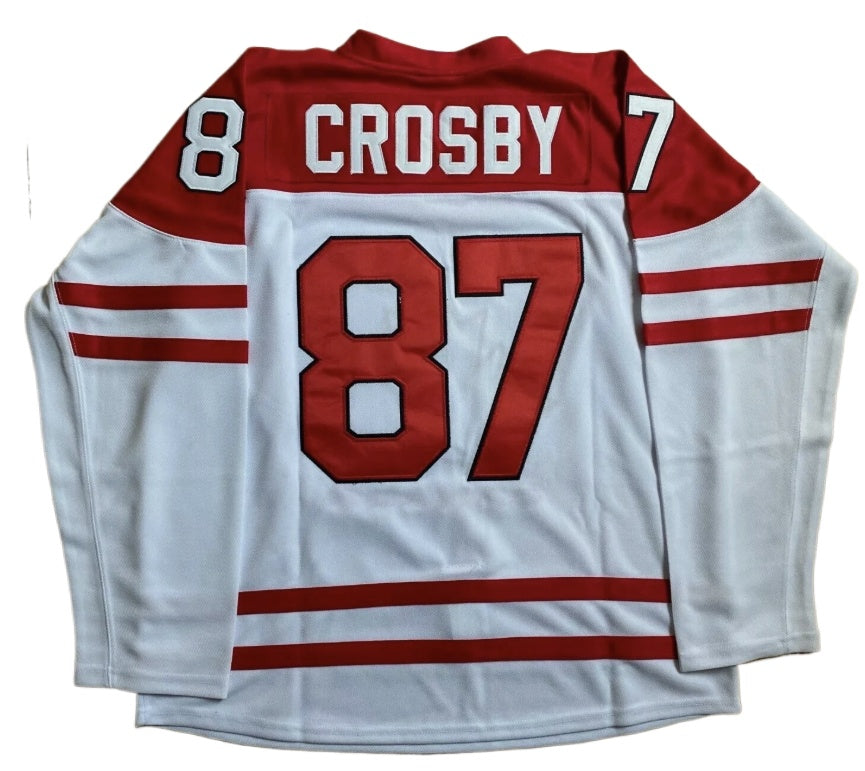 Custom Throwback Retro Canada Hockey Jersey Your Name Your Number Stitched White