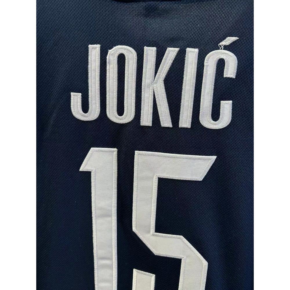 Custom Serbia National Team Nikola Jokić #15 Basketball Jersey Embroidered