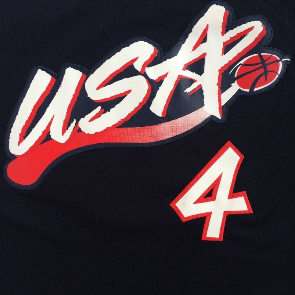 Charles Barkley #4 USA Dream Team Basketball Jersey Dark Blue