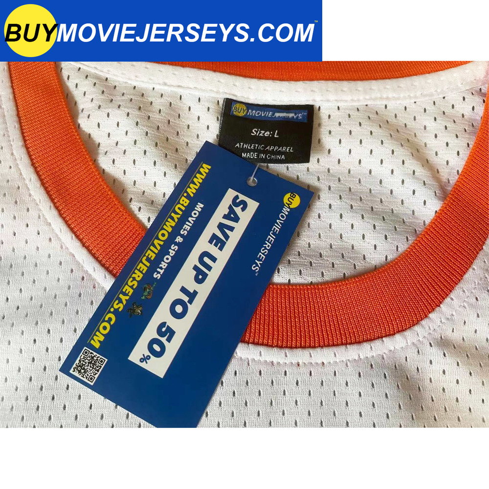 Semi-Pro Flint Tropics Jackie Moon #33 Basketball Movie Jersey White Color
