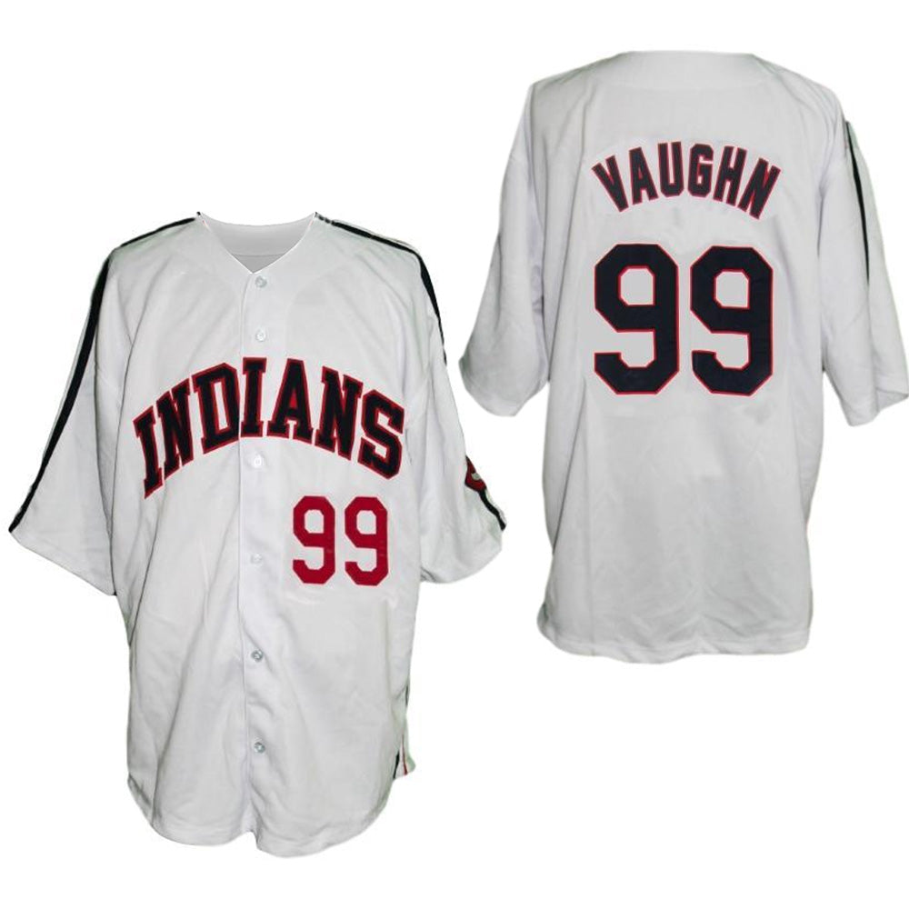 Ricky Wild Thing Vaughn #99 Major League Baseball Jersey - White