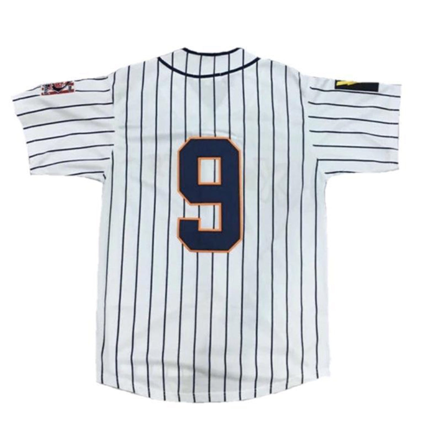 Roy Hobbs #9 The Natural Jersey – Striped Baseball Movie Throwback