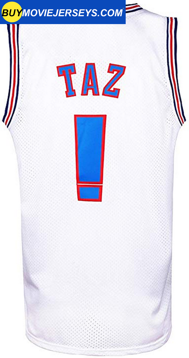 Space Jam Movie Basketball Jersey Tune Squad # ! TAZ