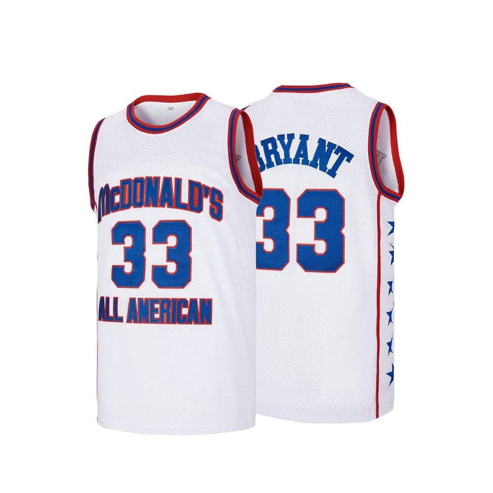 Kobe Bryant #33 McDonald’s Jersey – White Throwback