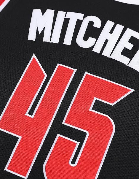 Donovan Mitchell #45 Louisville College Basketball Jersey Black