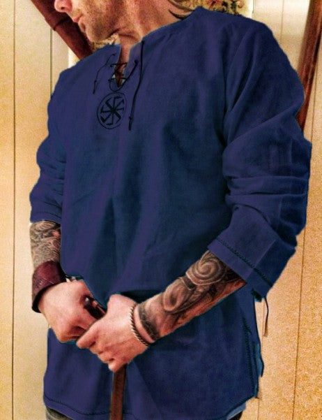 LARP Tunic Medieval Faire Viking Warrior Outfit Knight Costume Crusader Templar