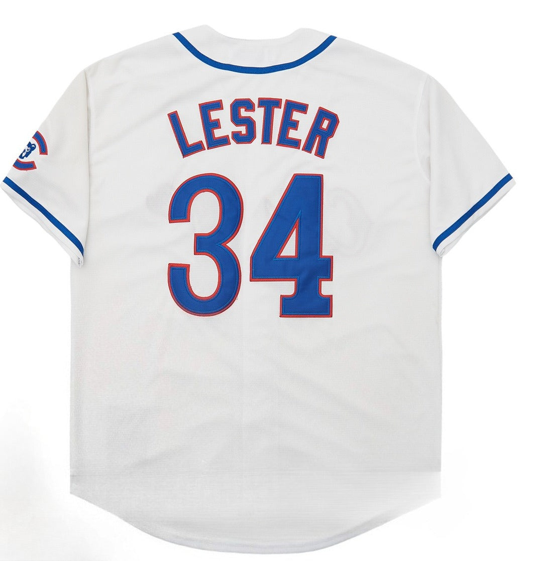 Chicago Jon Lester #34 Baseball Jersey – Embroidered