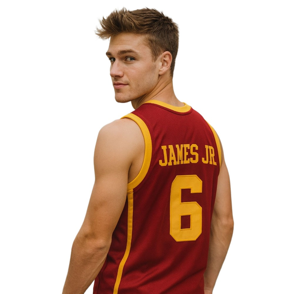 Bronny James JR.  6 USC College Basketball Jersey Embroidery
