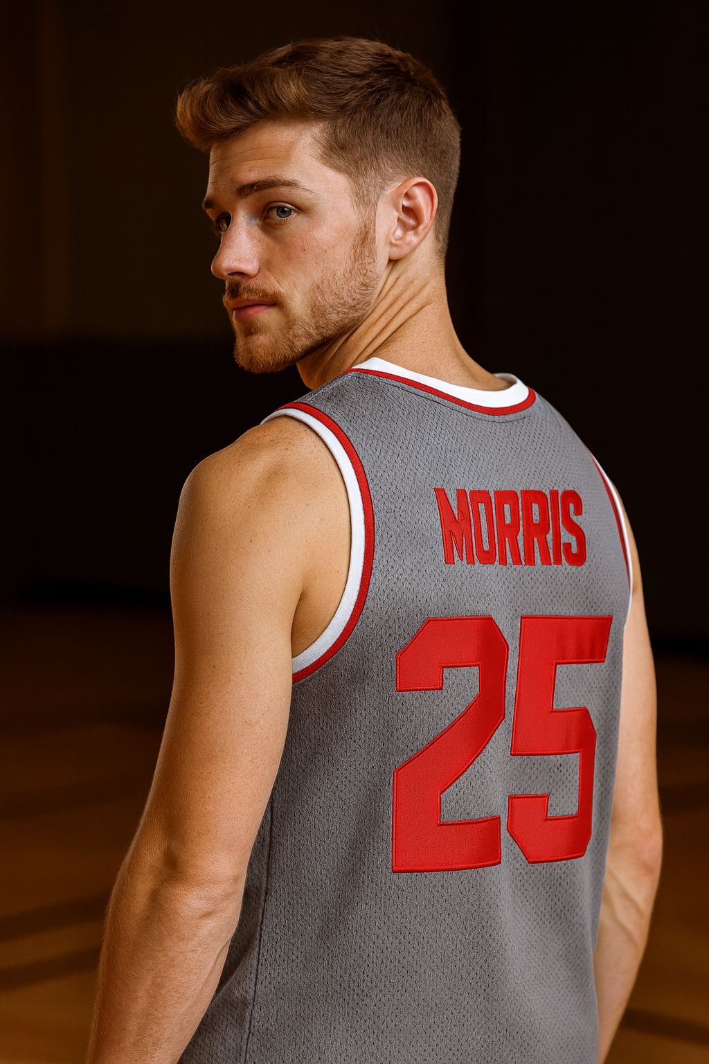 The Bell Zack Morris #25 Bayside Tigers Basketball Jersey Stitched Gray