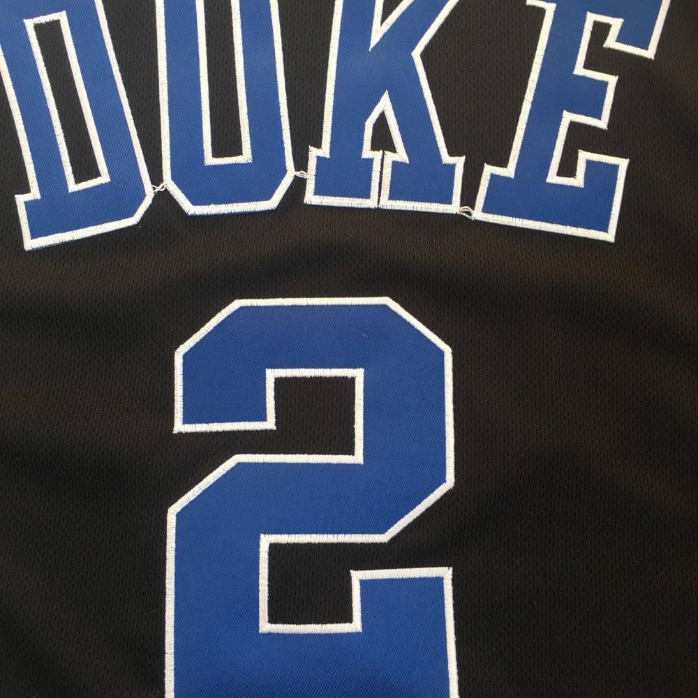 Vintage Cam Reddish #2 Duke College Basketball Jersey -Black Embroidered