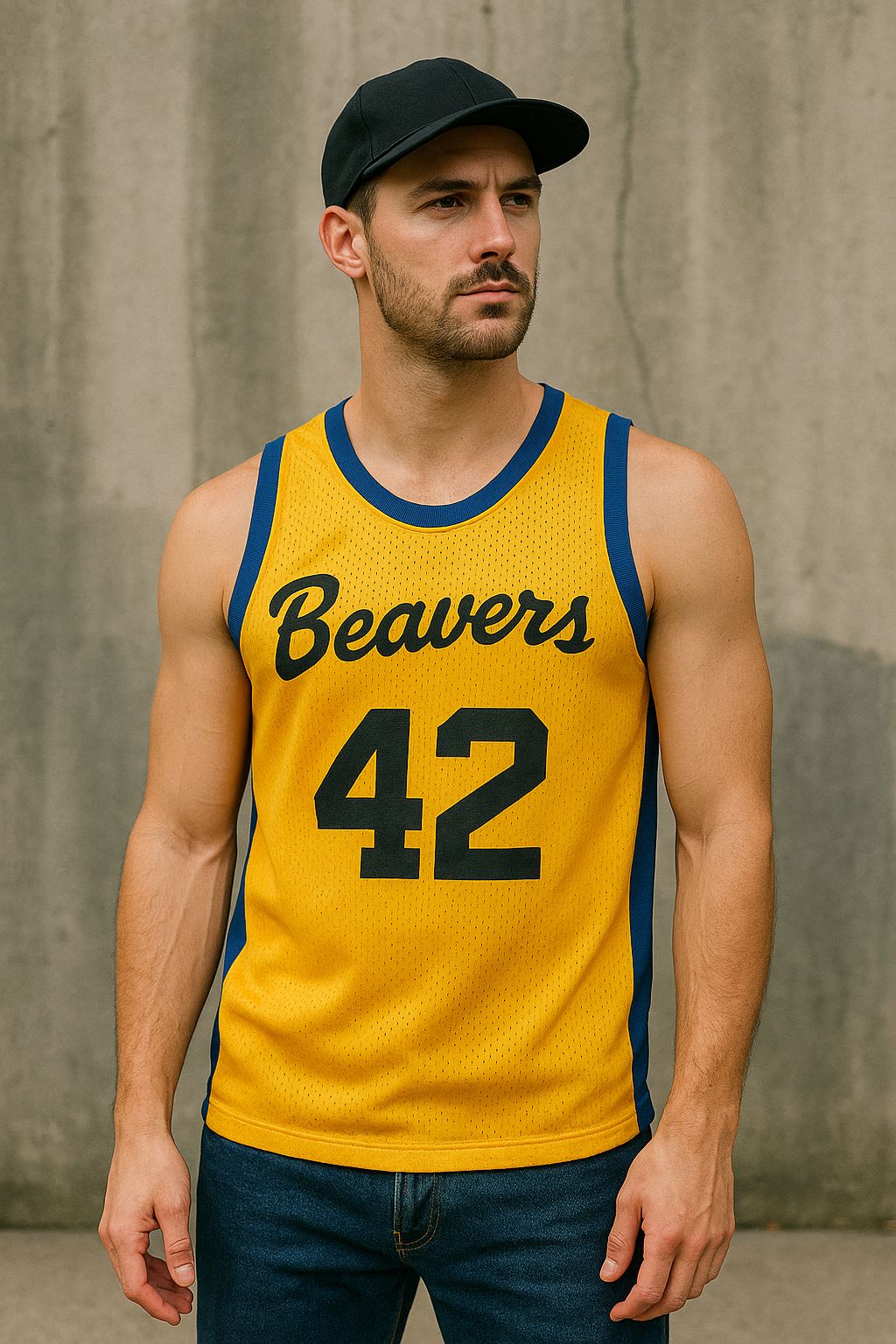 Teen Wolf  Scott Howard Basketball Movie Jersey #42