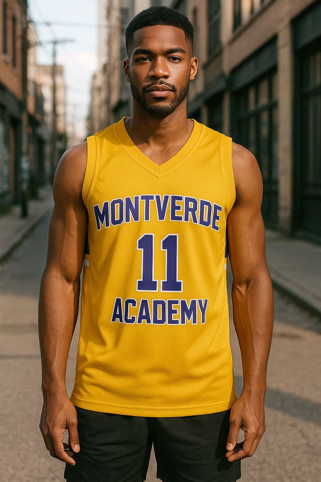 Scottie Barnes #11 Montverde Basketball Jersey – Yellow
