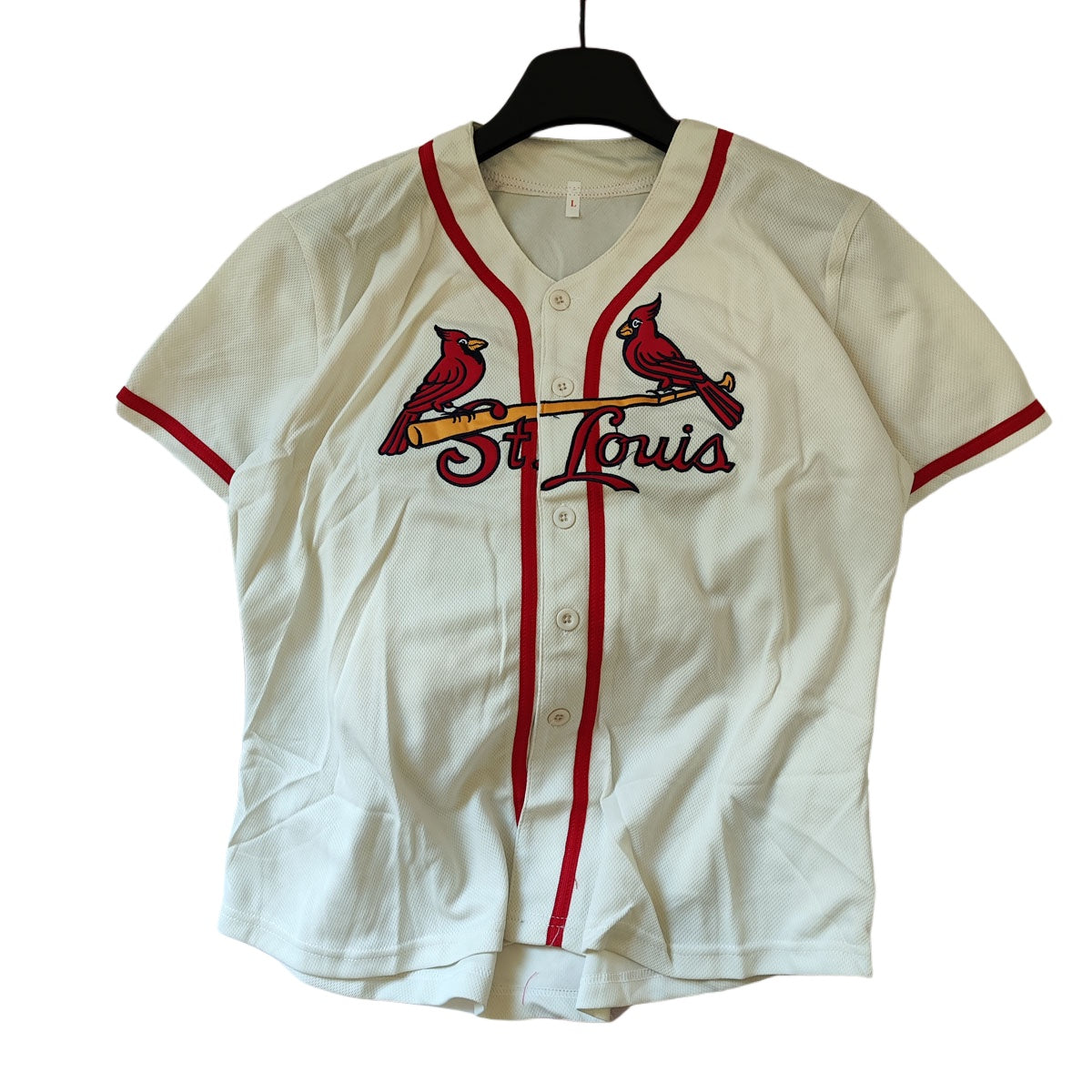 American Youth Baseball Jersey Short-sleeved Embroidered Hiphop Sports Top
