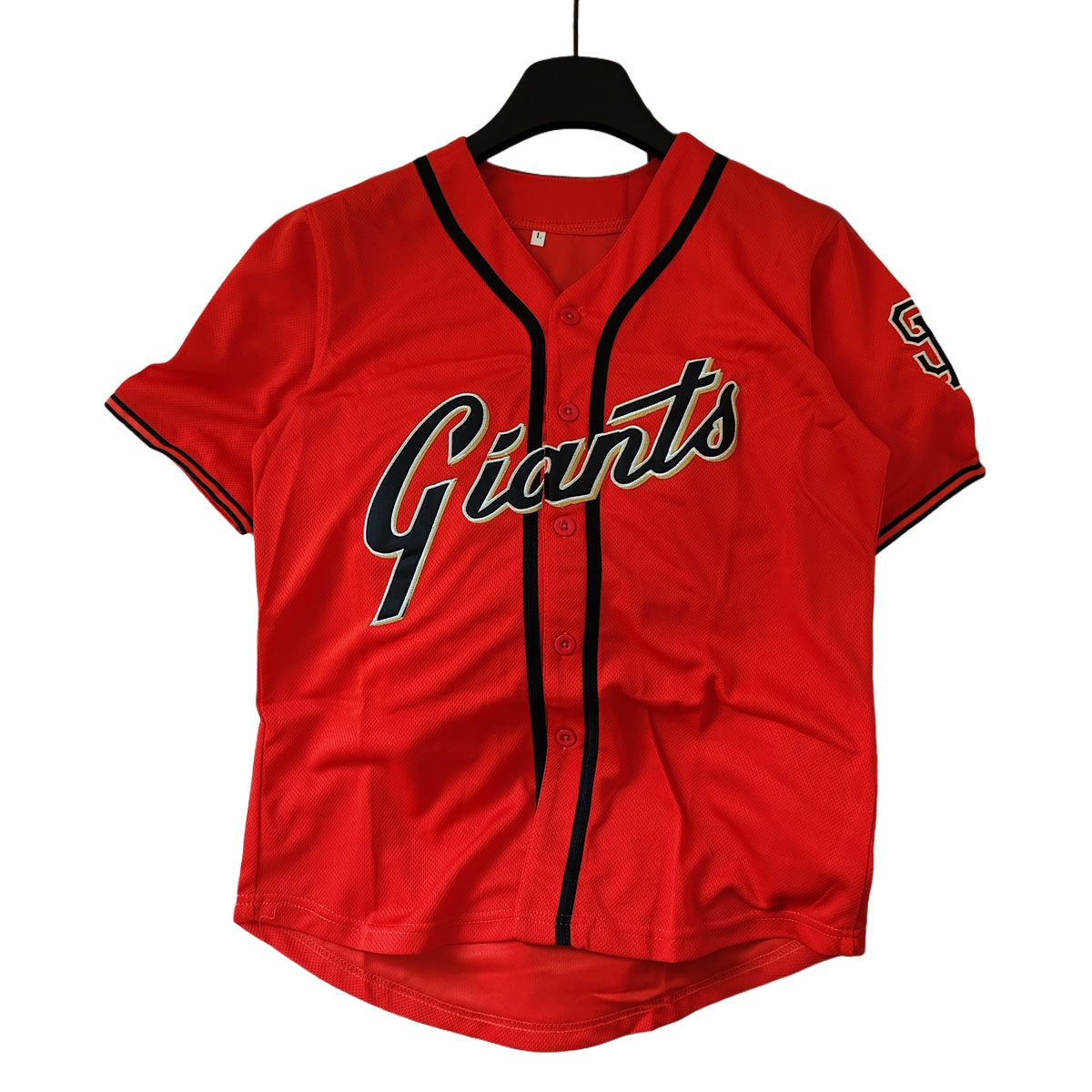 American Youth Baseball Jersey Short-sleeved Embroidered Hiphop Sports Top