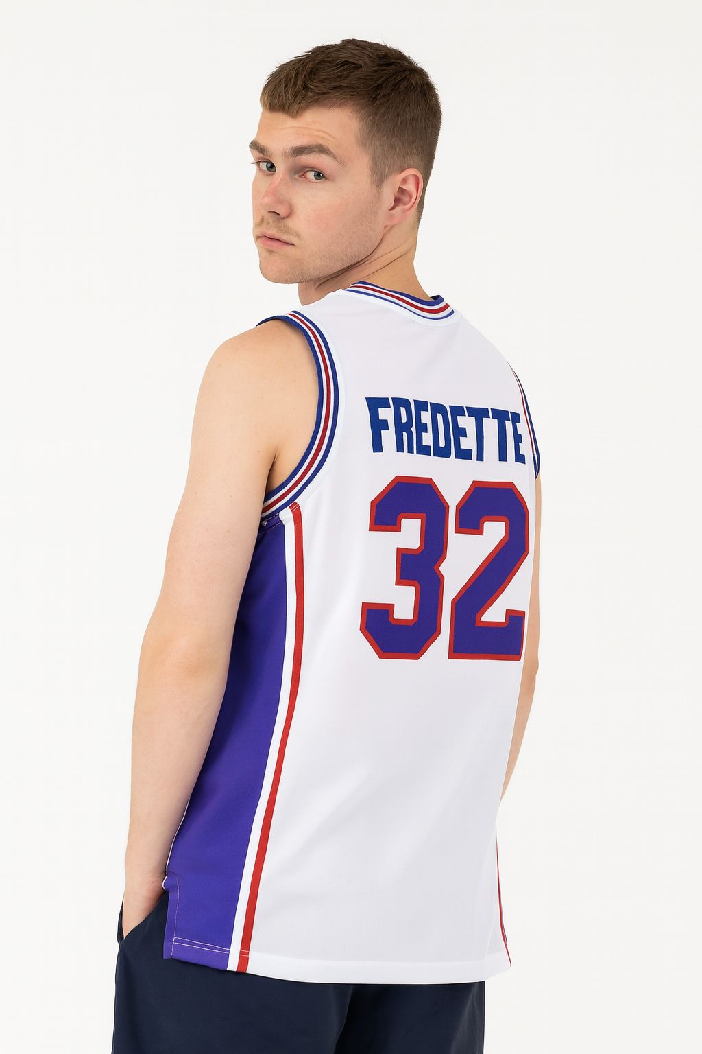 Jimmer Fredette #32 Shanghai Sharks Basketball Jersey Stitched White