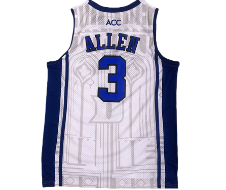 Grayson Allen #3 Duke College Retro Stitched Basketball Jersey -White