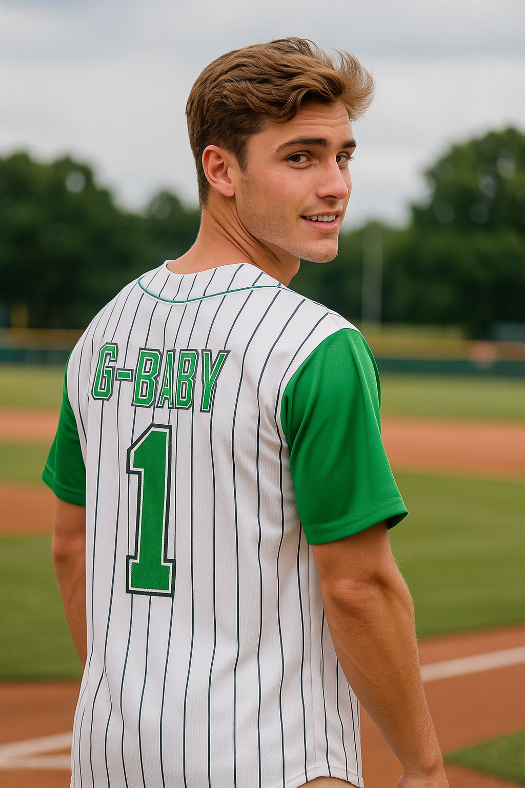 HARD BALL Movie Jerseys G-Baby #1 Kekambas Baseball Jersey