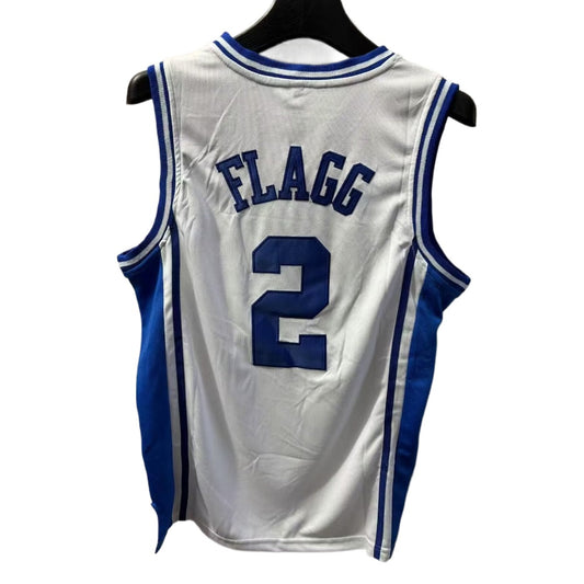 Cooper Flagg #2 Duke College Basketball Jersey - White Embroidery