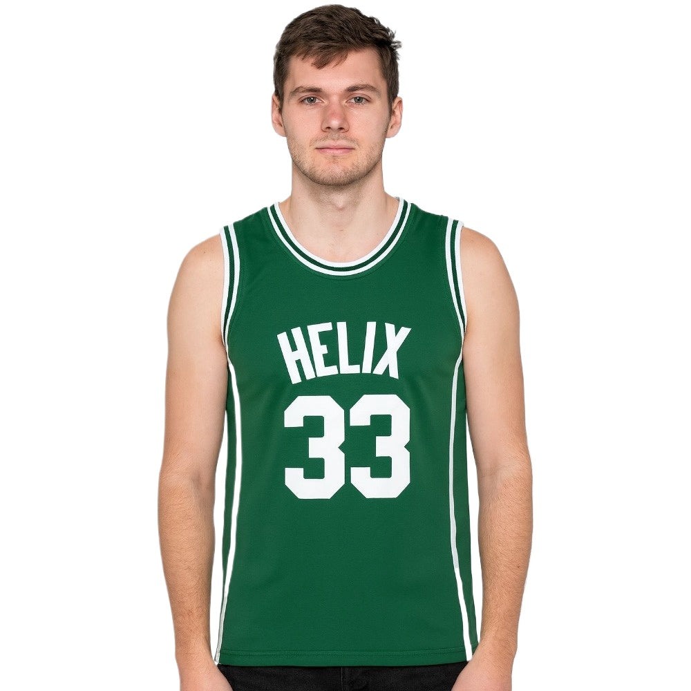 Bill Walton #33 Helix High School Green Embroidered Basketball Jersey