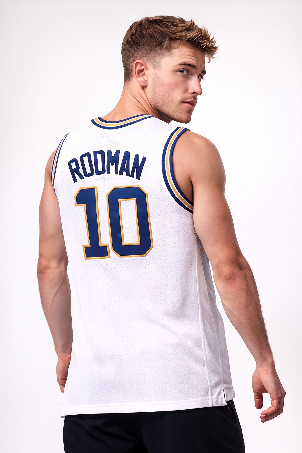 Dennis Rodman #10 Savages High School Basketball Jersey Two Colors