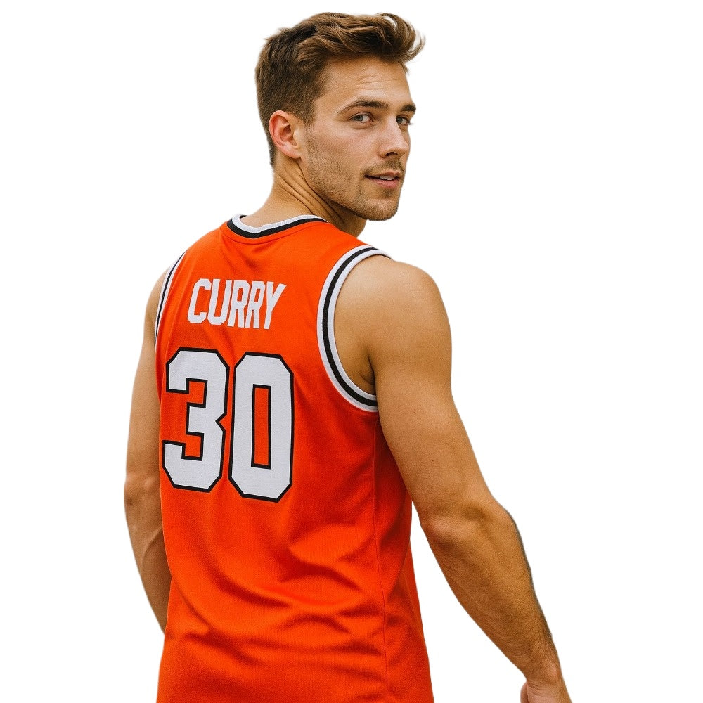 Dell Curry #30 Virginia College Basketball Jersey Orange