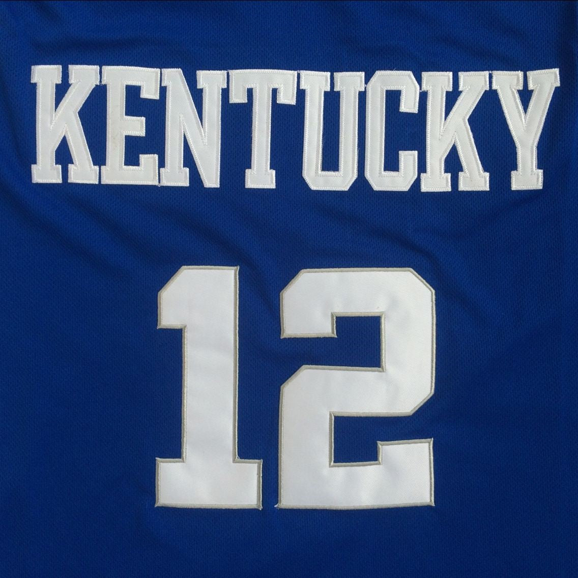 Vintage Karl-Anthony Towns #12 Kentucky Wildcats Basketball Jersey – Blue