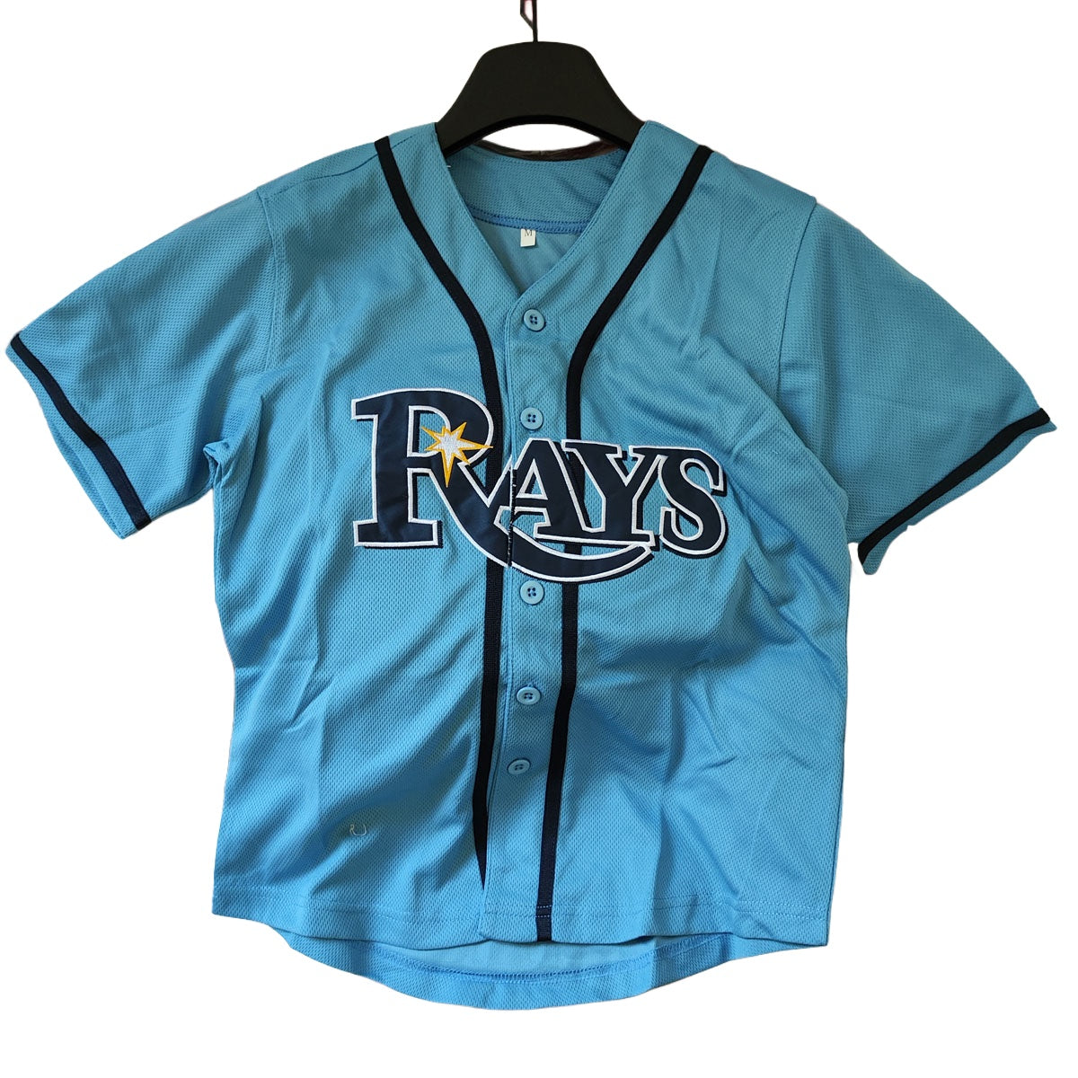 American Youth Baseball Jersey Short-sleeved Embroidered Hiphop Sports Top