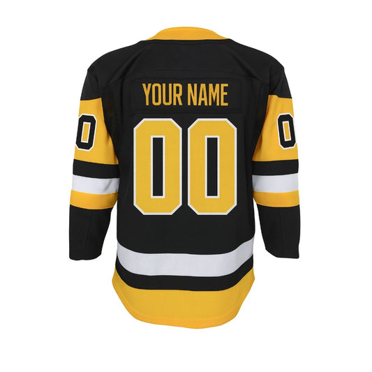 Custom Your Name Your Number Penguins Ice Hockey Jersey
