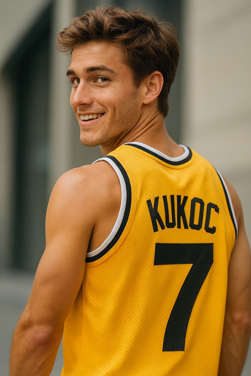 Toni Kukoc #7 Jugoplastika Jersey – POP 84 Retro Basketball Shirt