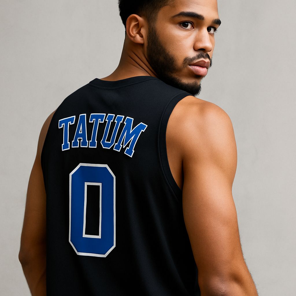 Jayson Tatum #0 Duke Basketball Jersey College - Black