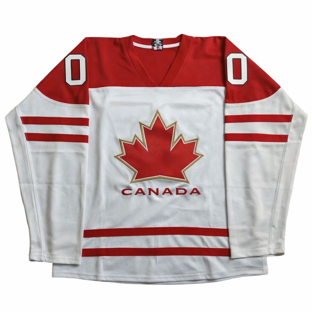 Custom Throwback Retro Crosby #87 Canada Hockey Jersey Stitched White