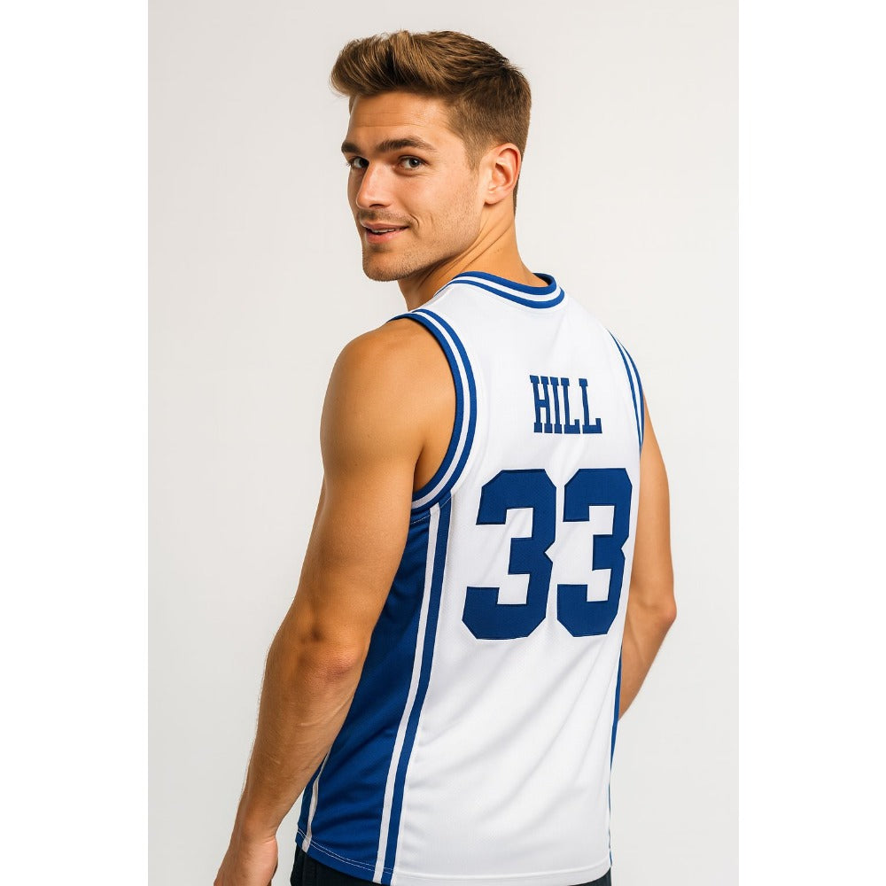 Grant Hill #33 Duke Blue Devils College Throwback Basketball Jersey