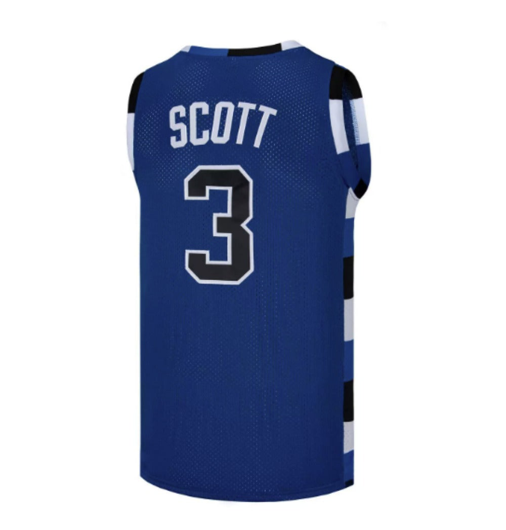 Lucas Scott One Tree Hill Ravens #3 Basketball Movie Jersey