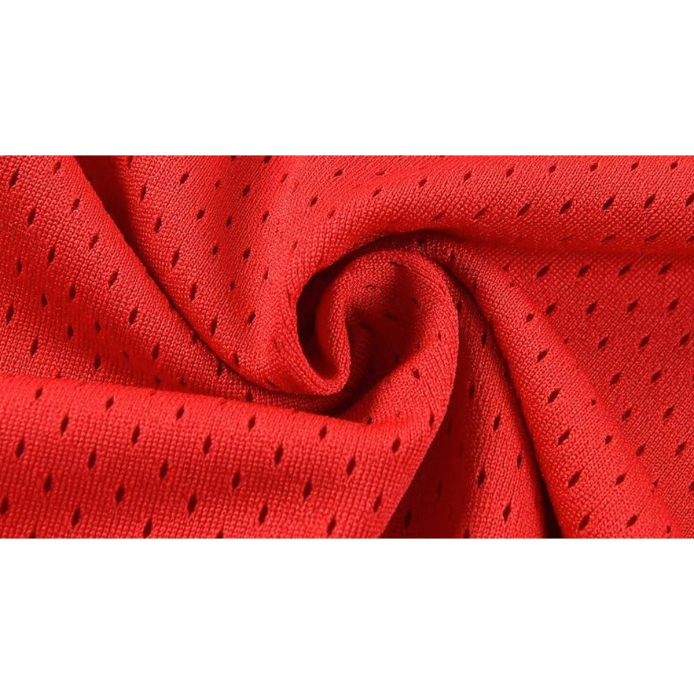 Men‘s Rodman Bulls Classic Throwback #91 Basketball Jersey Red