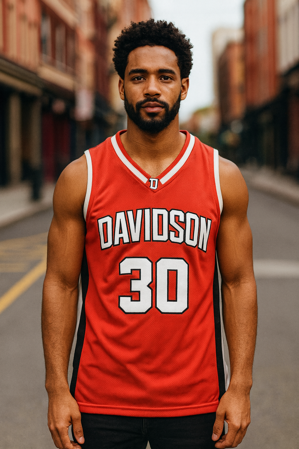 Stephen Curry #30 Davidson College Basketball Jersey Throwback Jerseys throwbackcollection.com