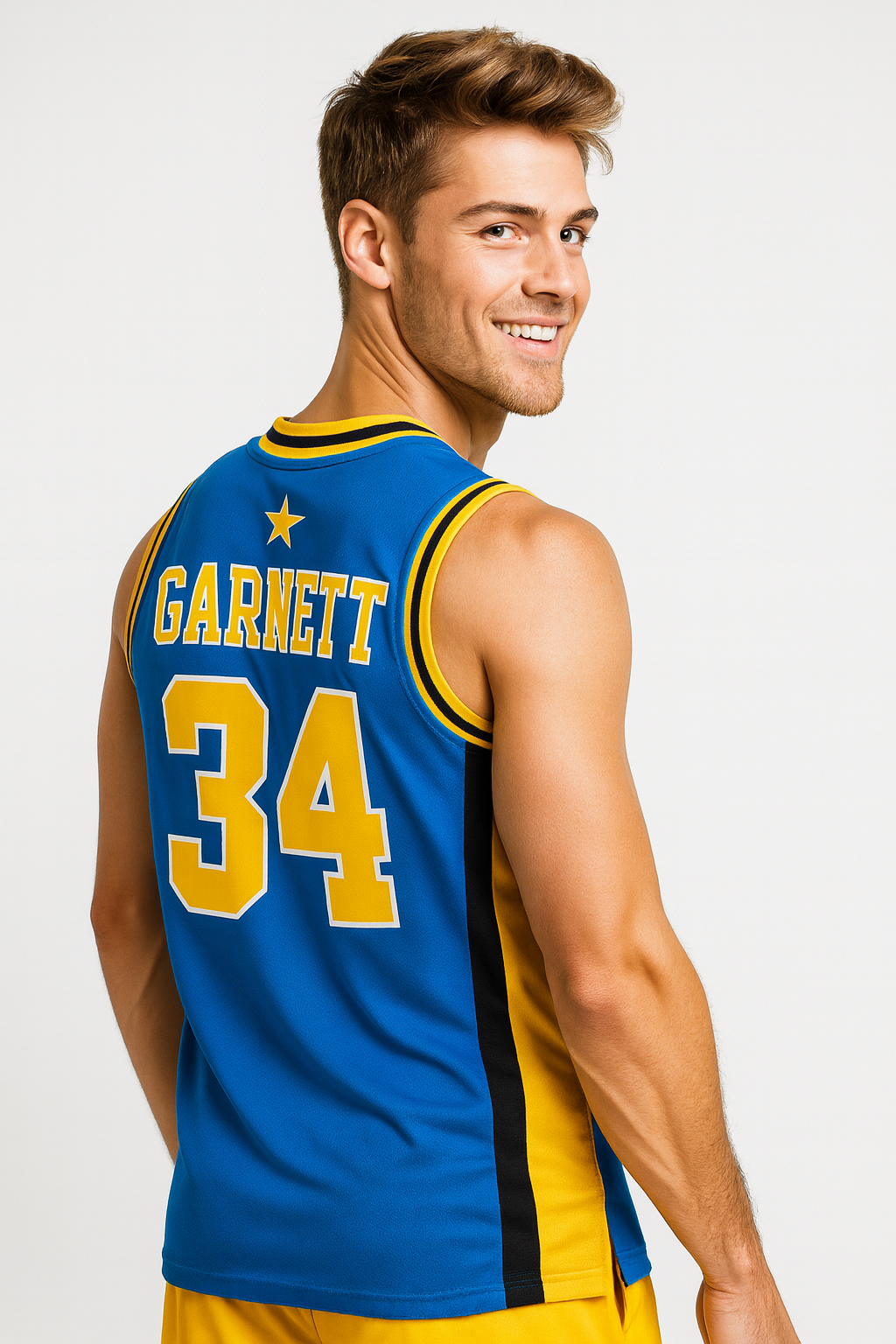 Kevin Garnett #34 High School Basketball Jersey Farragut buymoviejerseys.com