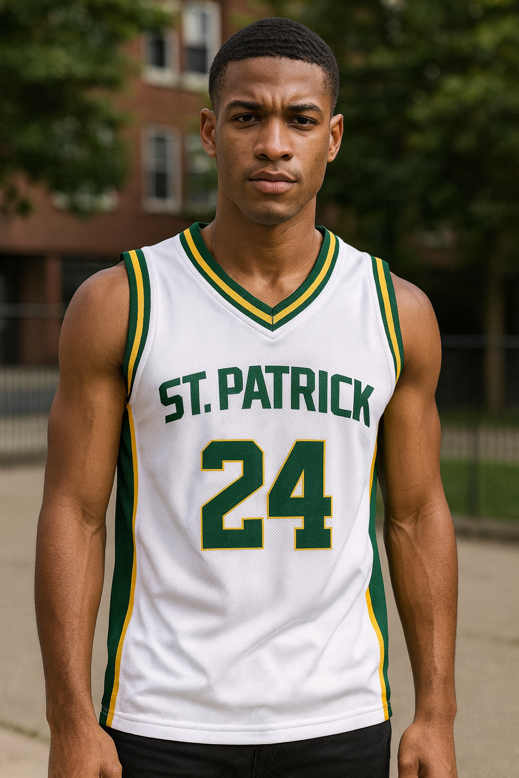 Kyrie Irving #24 St Patrick High School Basketball Jersey