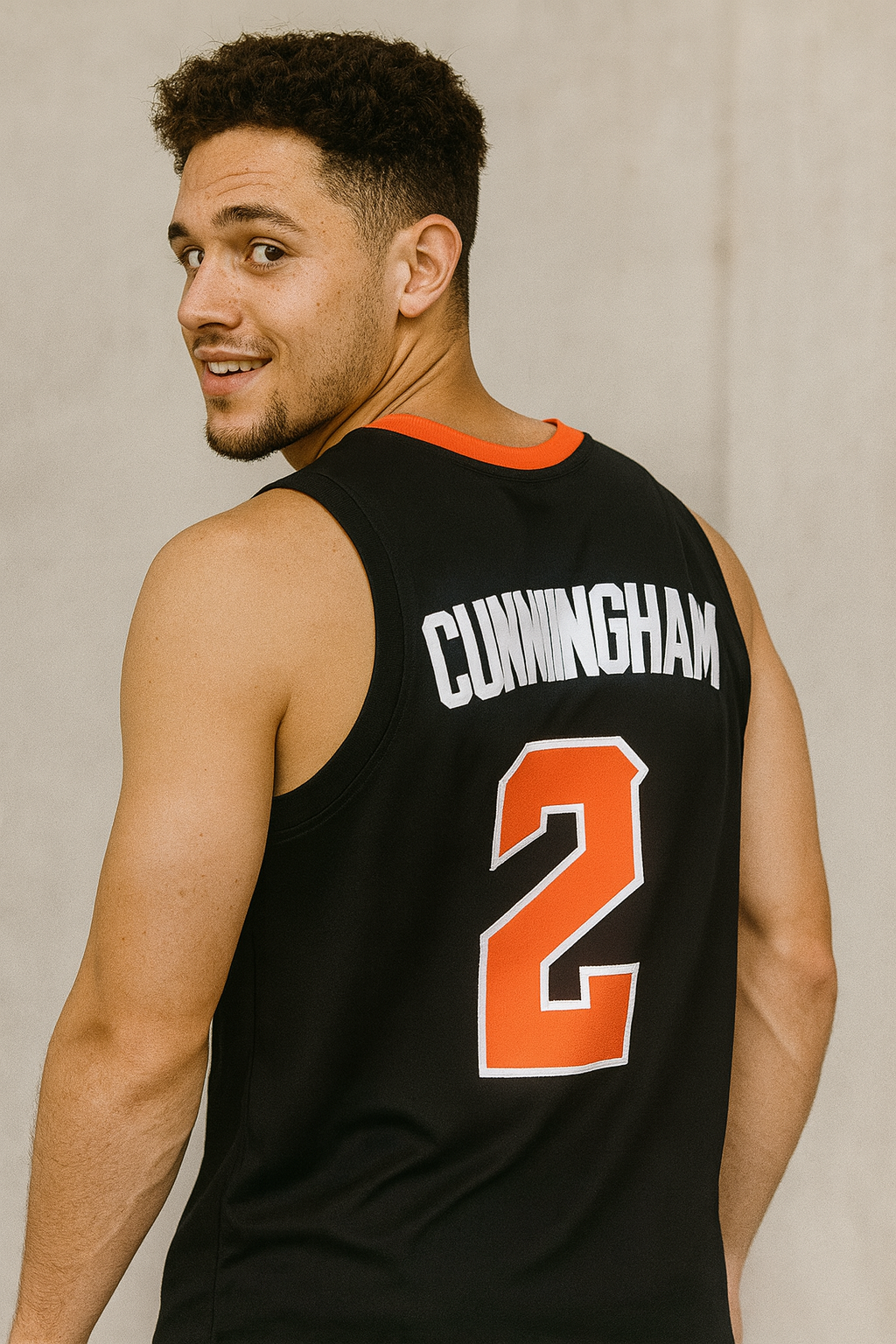 Cade Cunningham #2 Oklahoma State Basketball Jersey  OSU Throwback Jerseys -Black buymoviejerseys.com