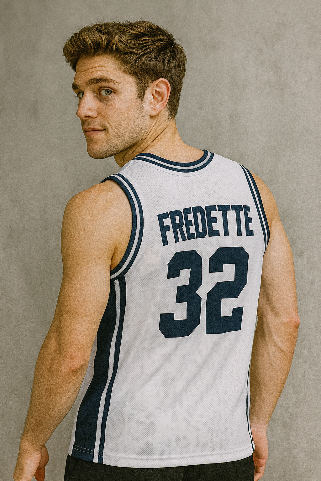 Jimmer Fredette #32 Brigham Young University Jersey White