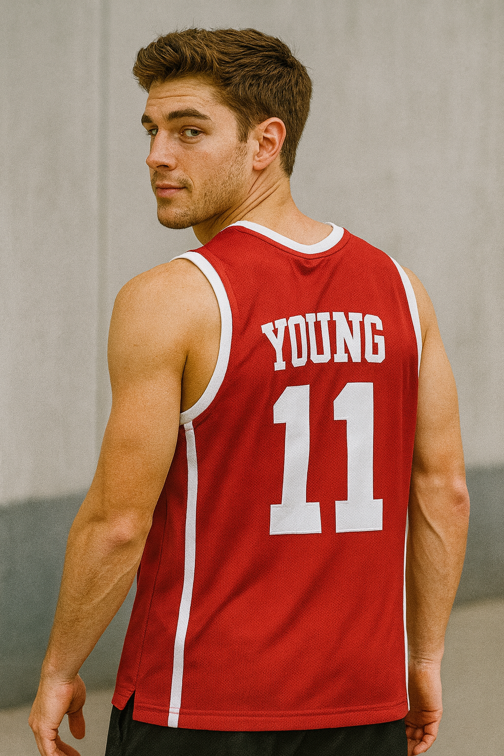 Trae Young #11 Oklahoma College Basketball Jersey buymoviejerseys.com