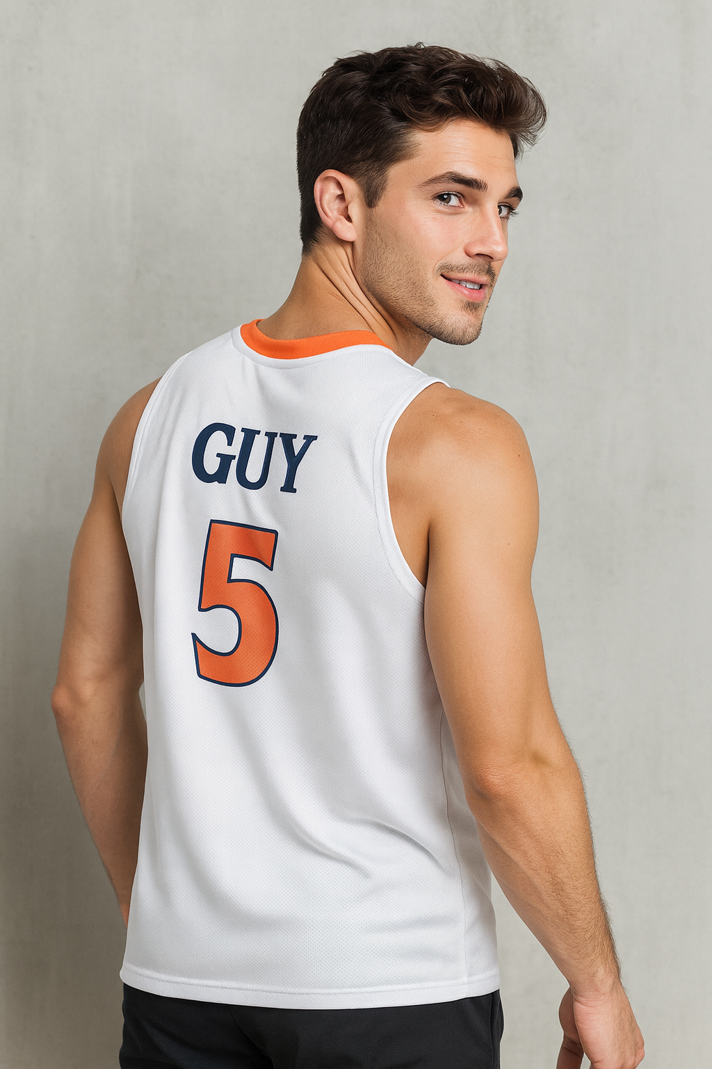 Virginia Cavaliers Kyle Guy  #5 2019 Basketball Jersey White