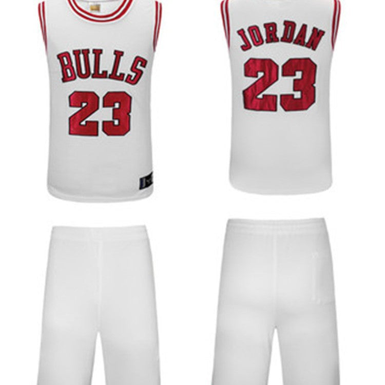 Chicago #23 Jordan Breathable Basketball Jersey Pants Set Embroidery fit for Youth to Adult