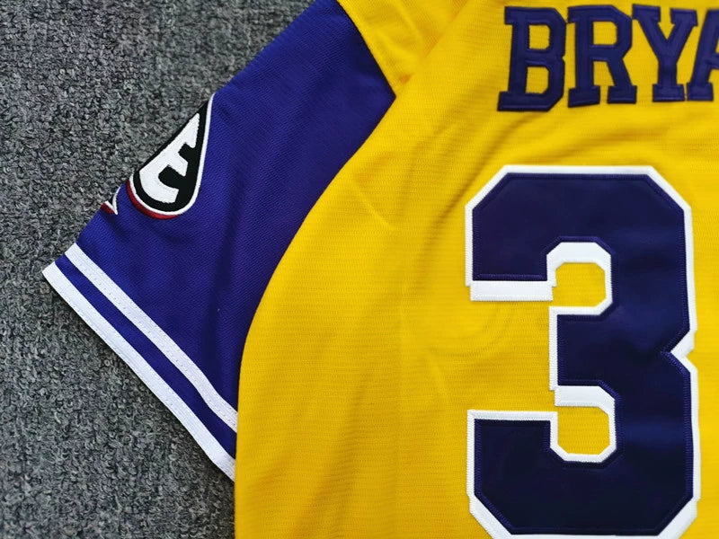 Men's Lower Merion Kobe Bryant #33 Baseball Jersey Embroidered Cardigan