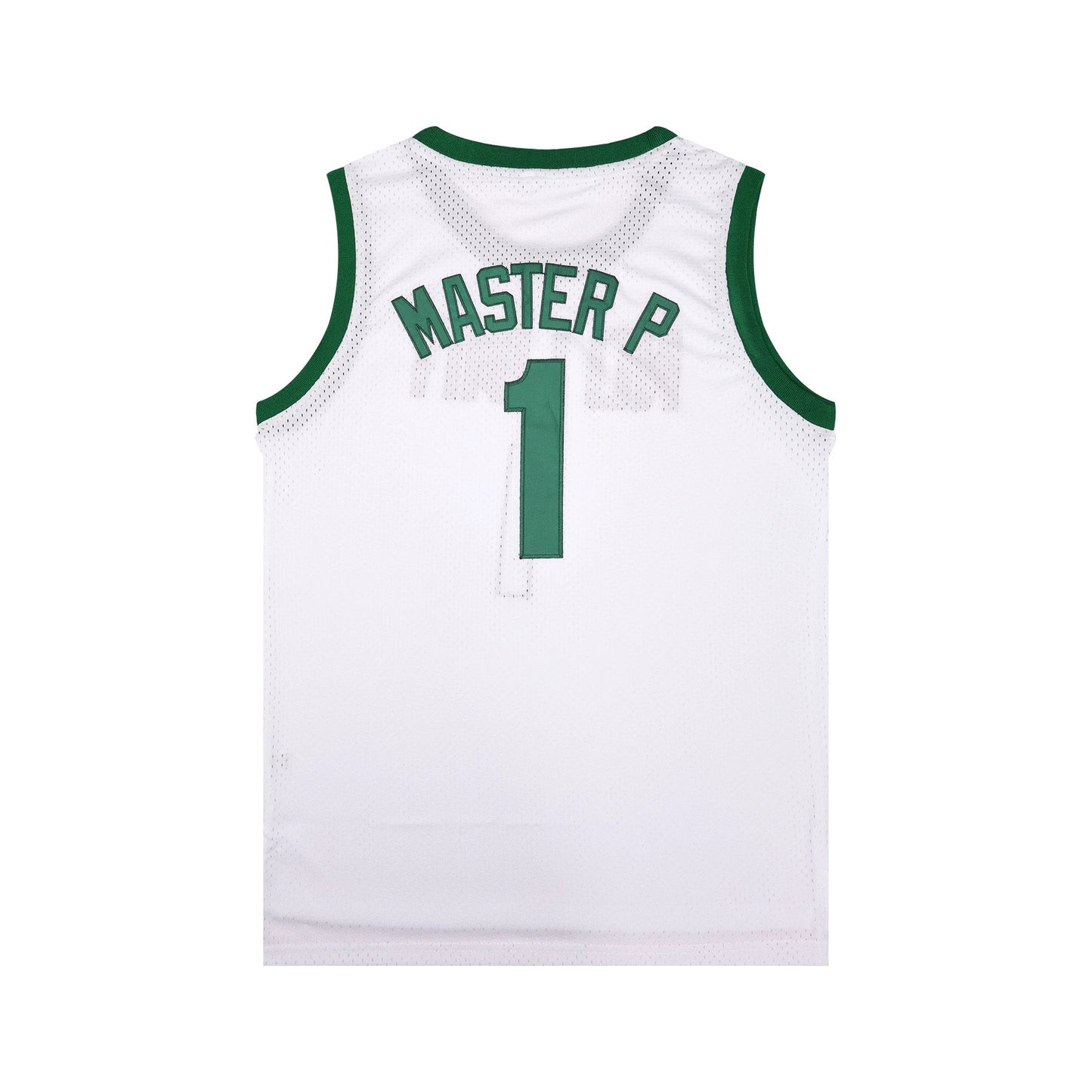 Master P #1 No Limit White Basketball Jersey – Stitched Retro Hip Hop Jersey